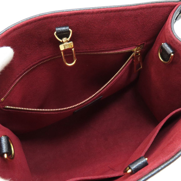 Louis Vuitton Onthego PM Black Beige Handbag Amplant Monogram - Picture 5 of 10